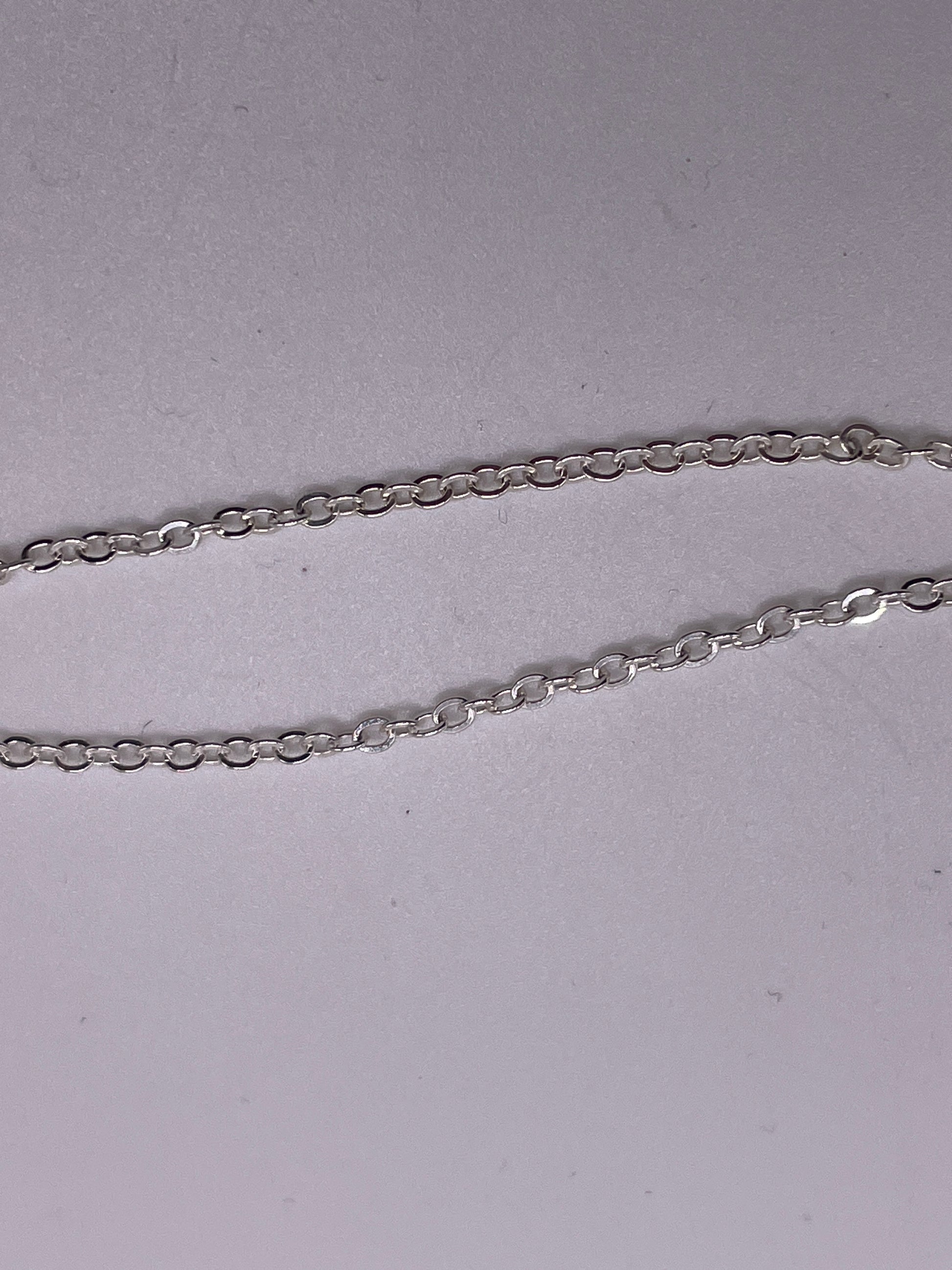 2mm Cable chain Sterling Silver.