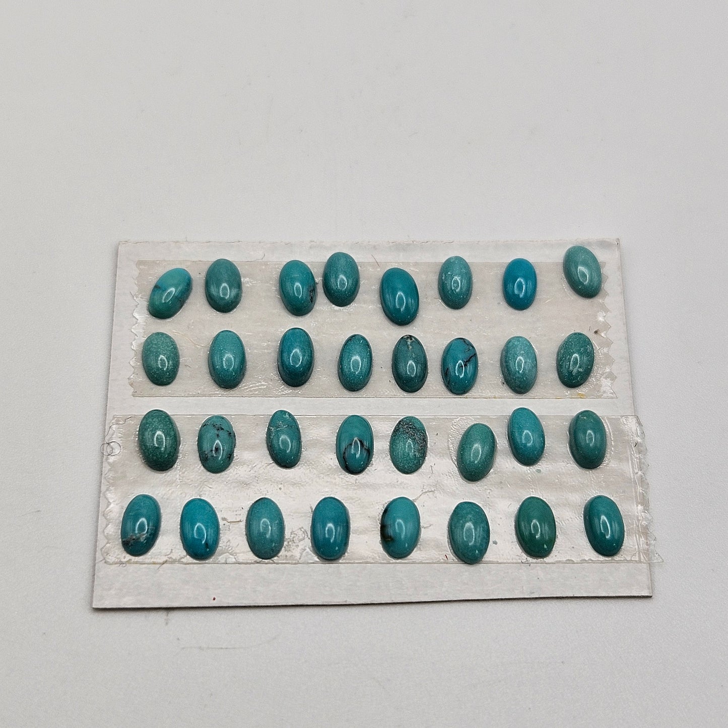 2mm Turquoise Cabochon Oval.