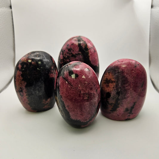 3-4" Rhodonite Rounded Top Tower.