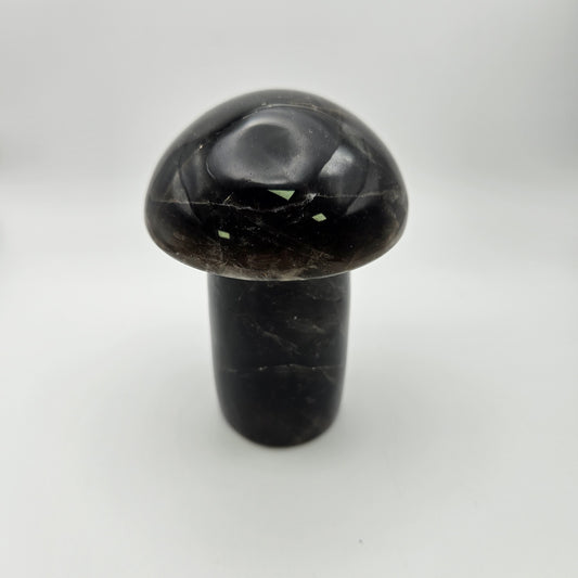 3" Moss Agate Mushroom.