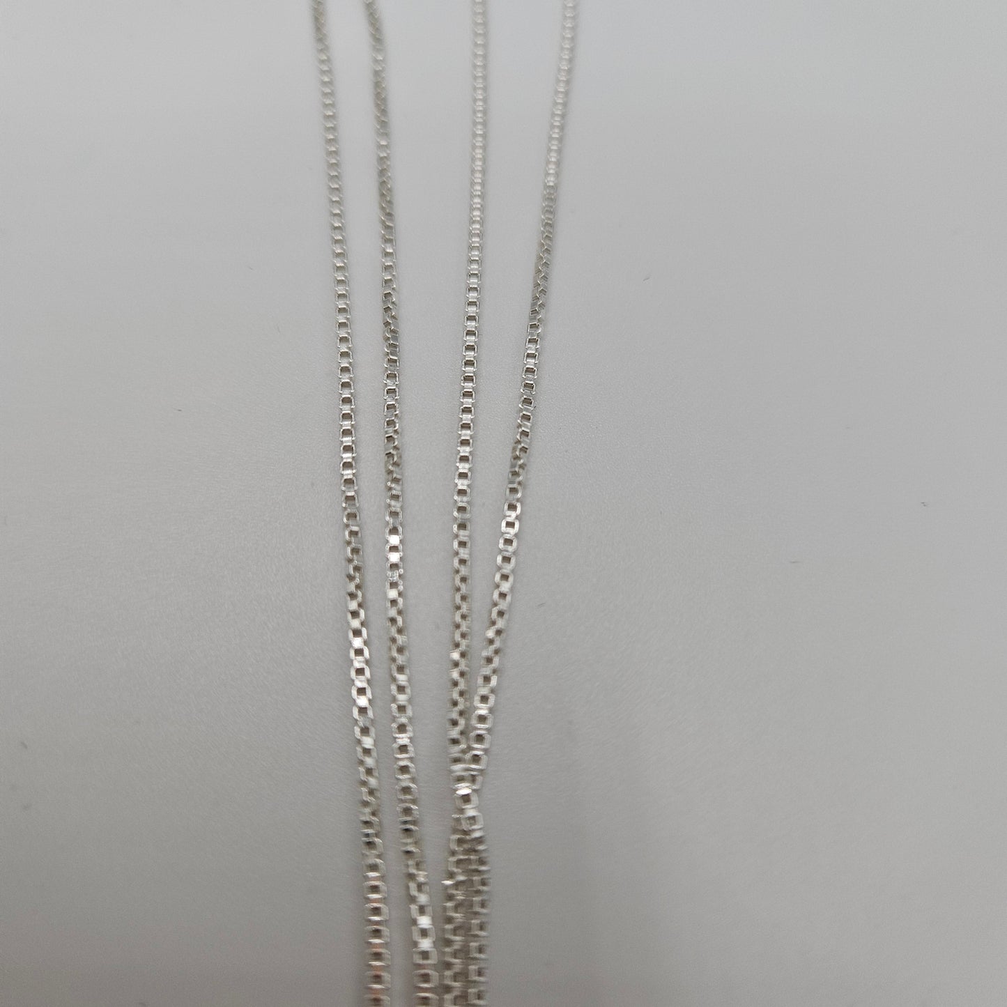 30 Inch Sterling Silver Box Chain.