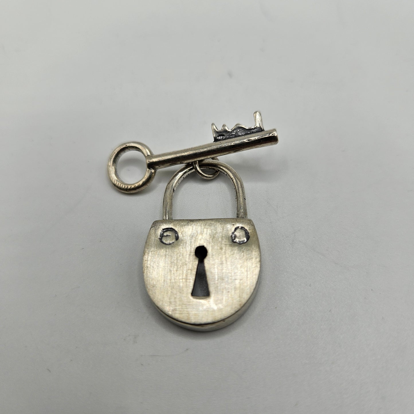 30mm Sterling Silver Lock Toggle Clasp.