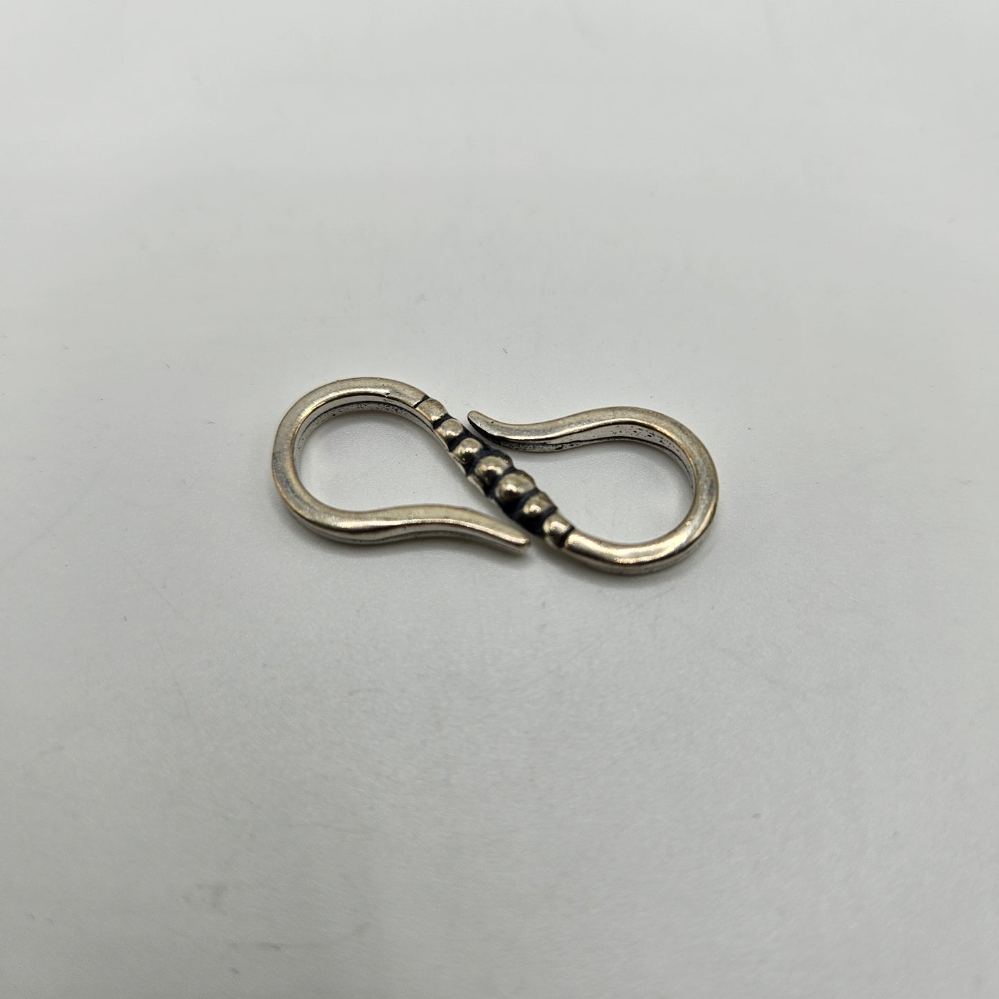 30mm Sterling Silver S Hook.