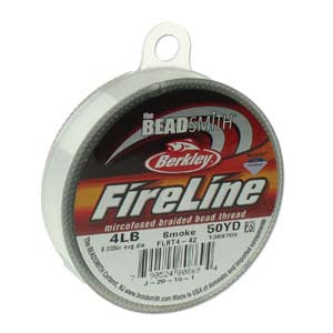 4 LB FIRELINE SMOKE GREY .005 IN/.12MM DIAMETER 50 YARD SPOOL.