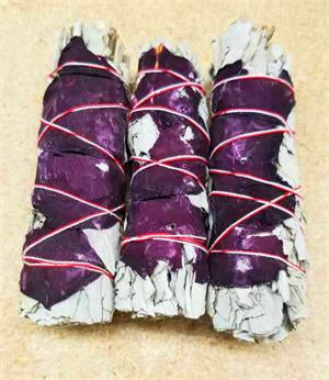 Baby White Sage & Rose Petals