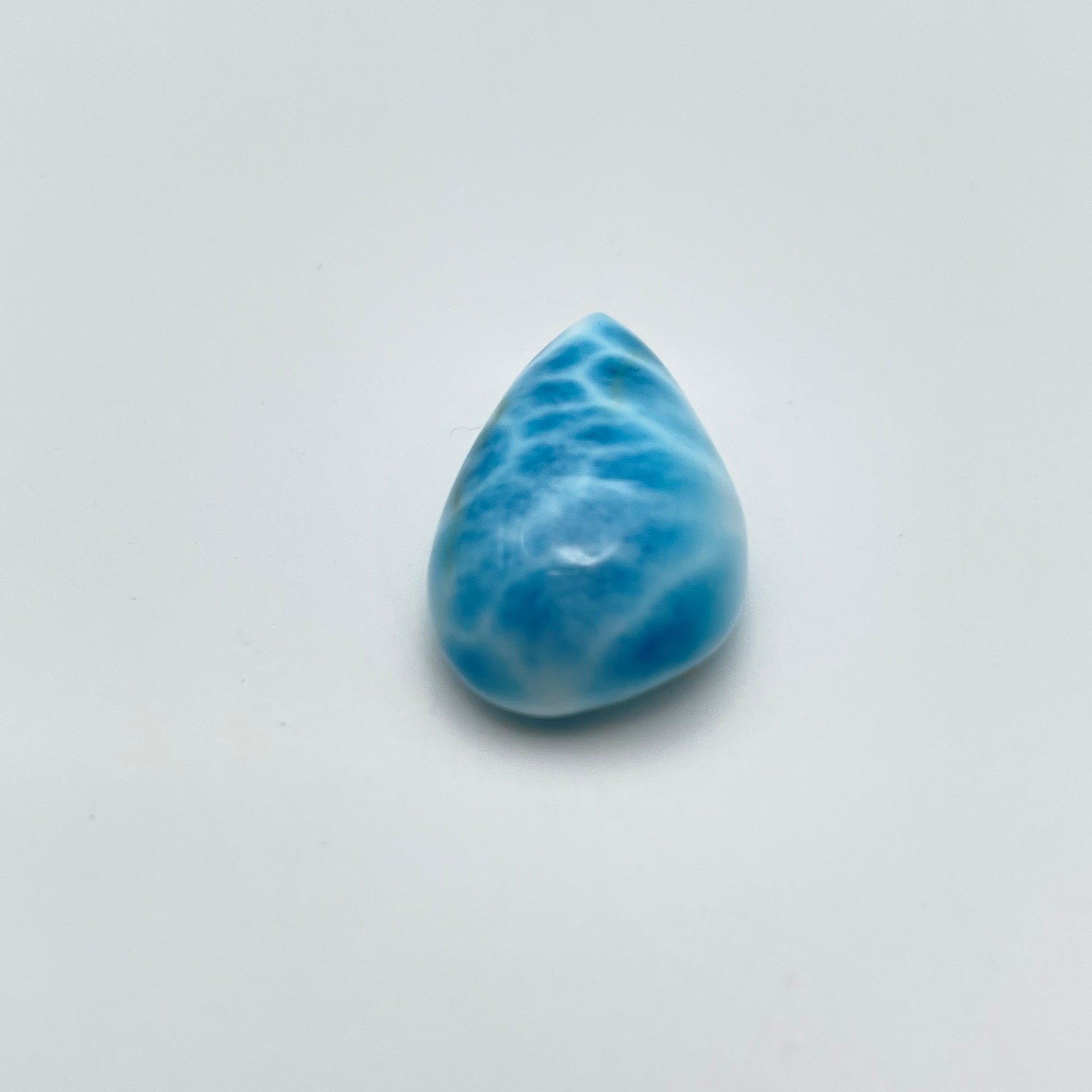 Larimar Cabochon 23x14mm Teardrop