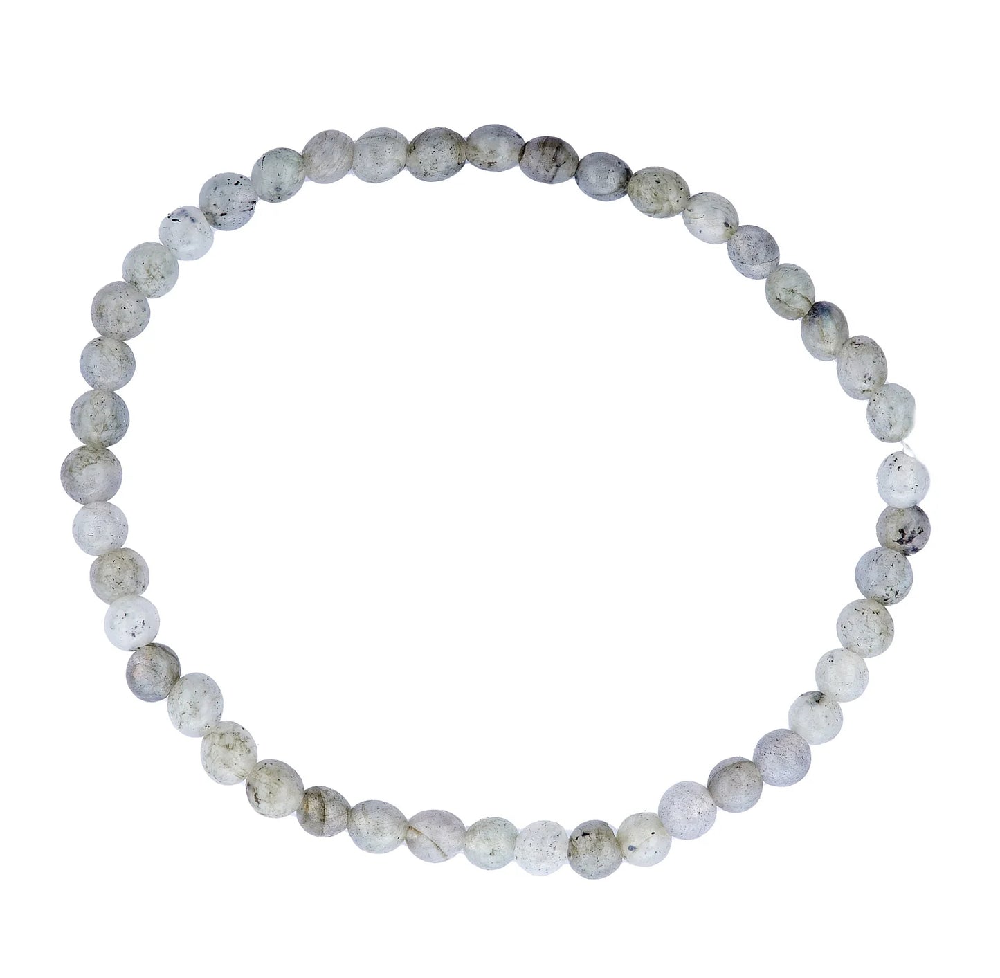 4mm Labradorite Stretch Bracelet.