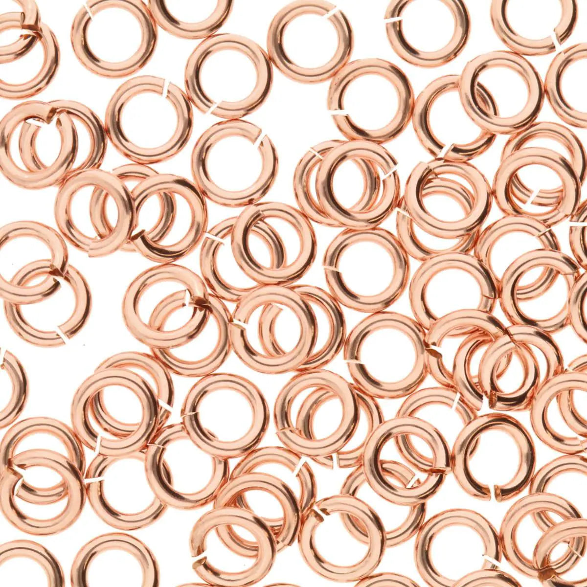 4MM Rose Gold JUMP LOCKS 20 GUAGE.