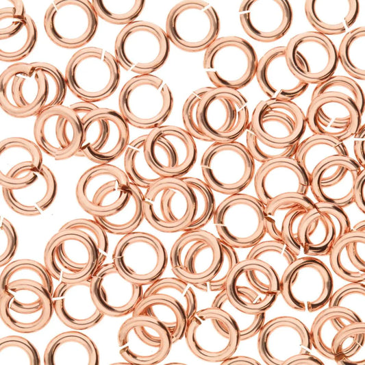 4MM Rose Gold JUMP LOCKS 20 GUAGE.
