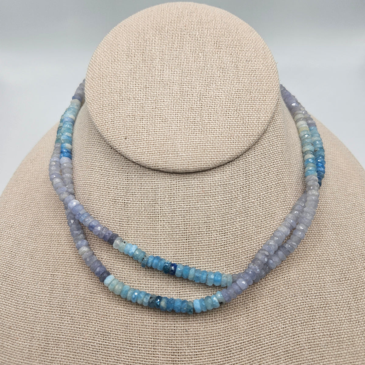 4mm Faceted Hackmanite Rondelle Bead Strand.