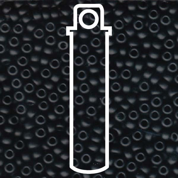 6/0 Matte Black Miyuki 20g 6-9401f-tb