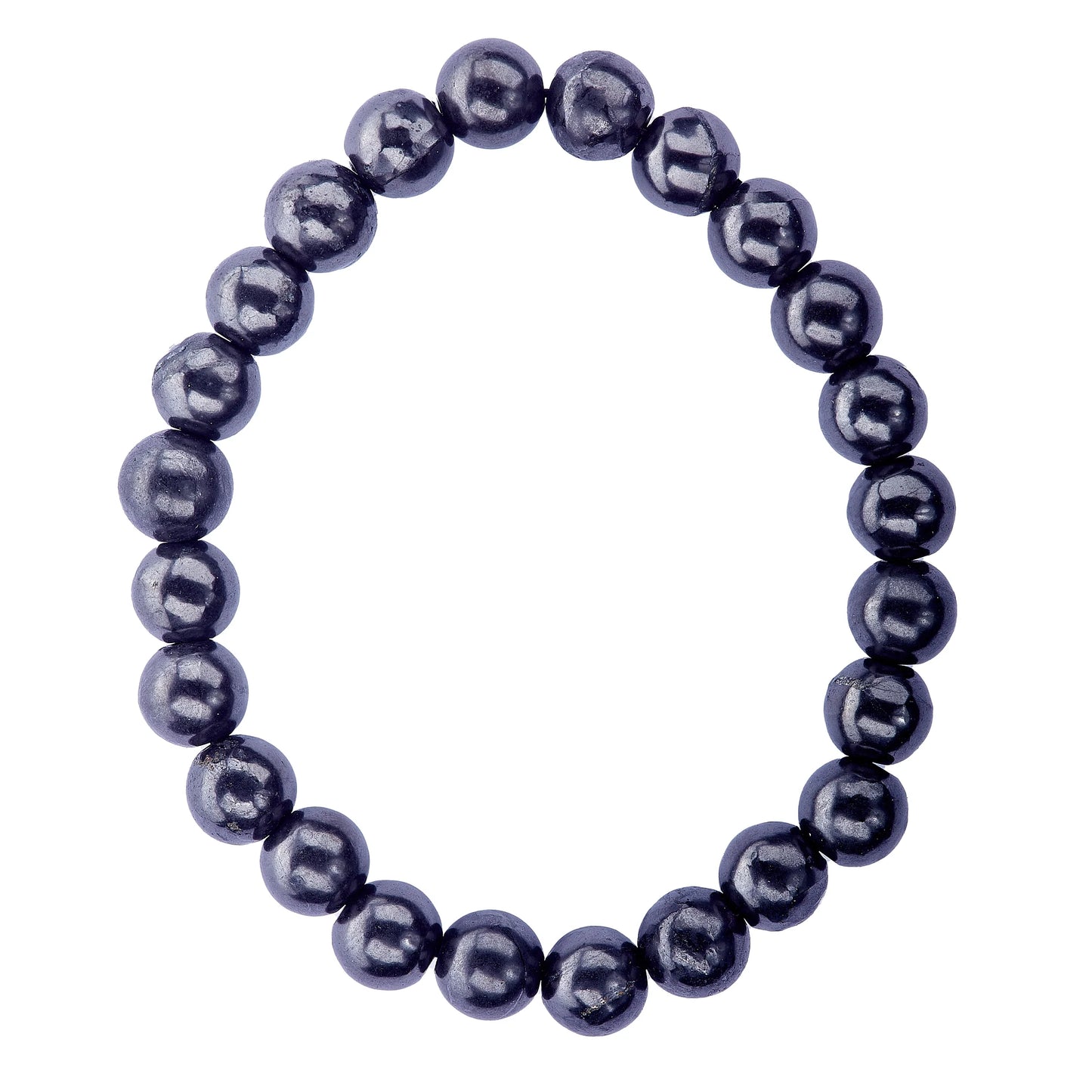 6mm Shungite Stretch Bracelet.