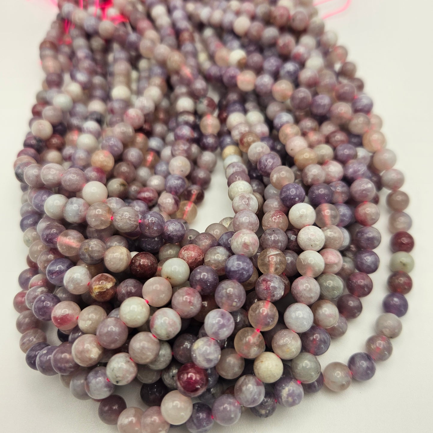 6mm Unicorn Stone Round Bead Strand.