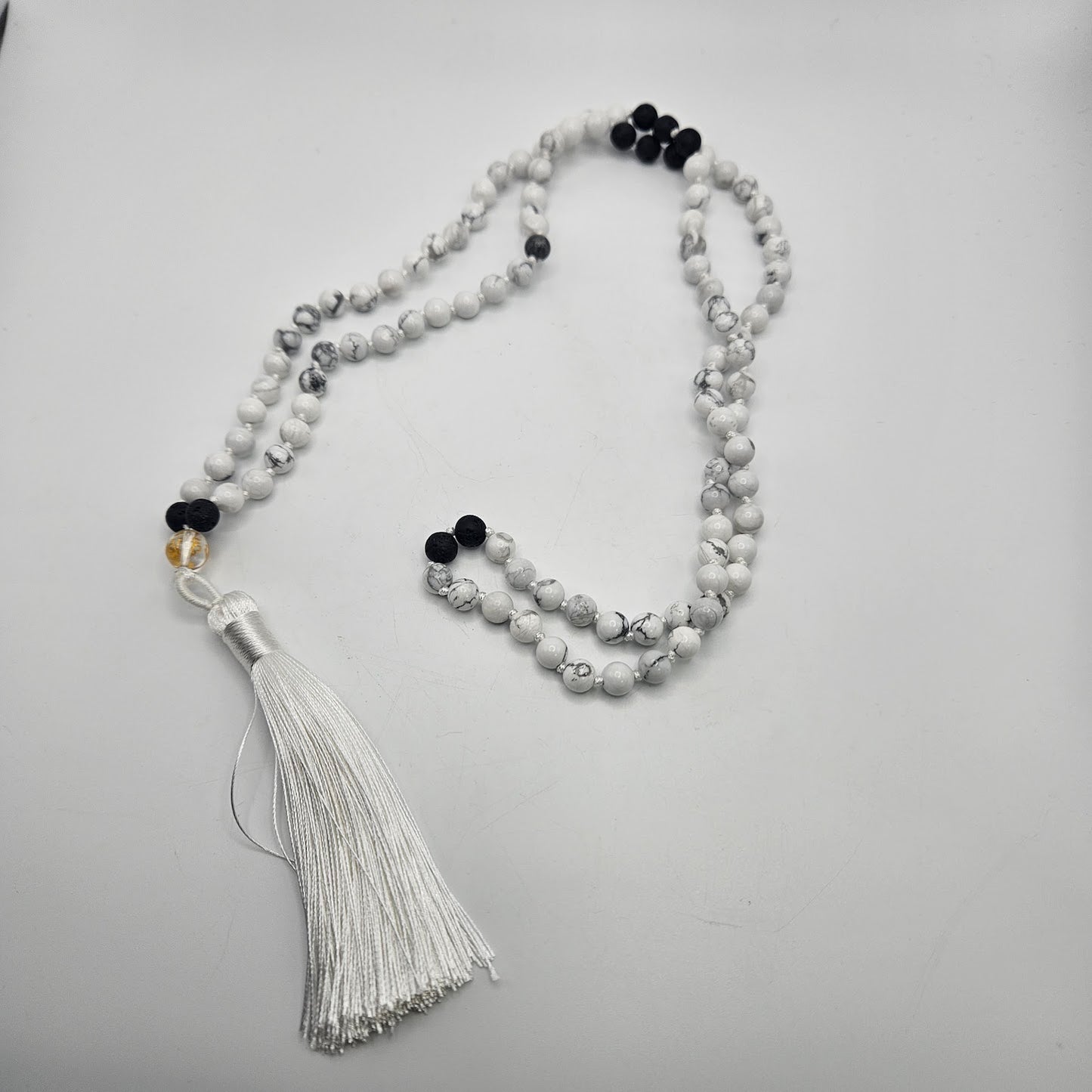 6mm Mala Howlite.