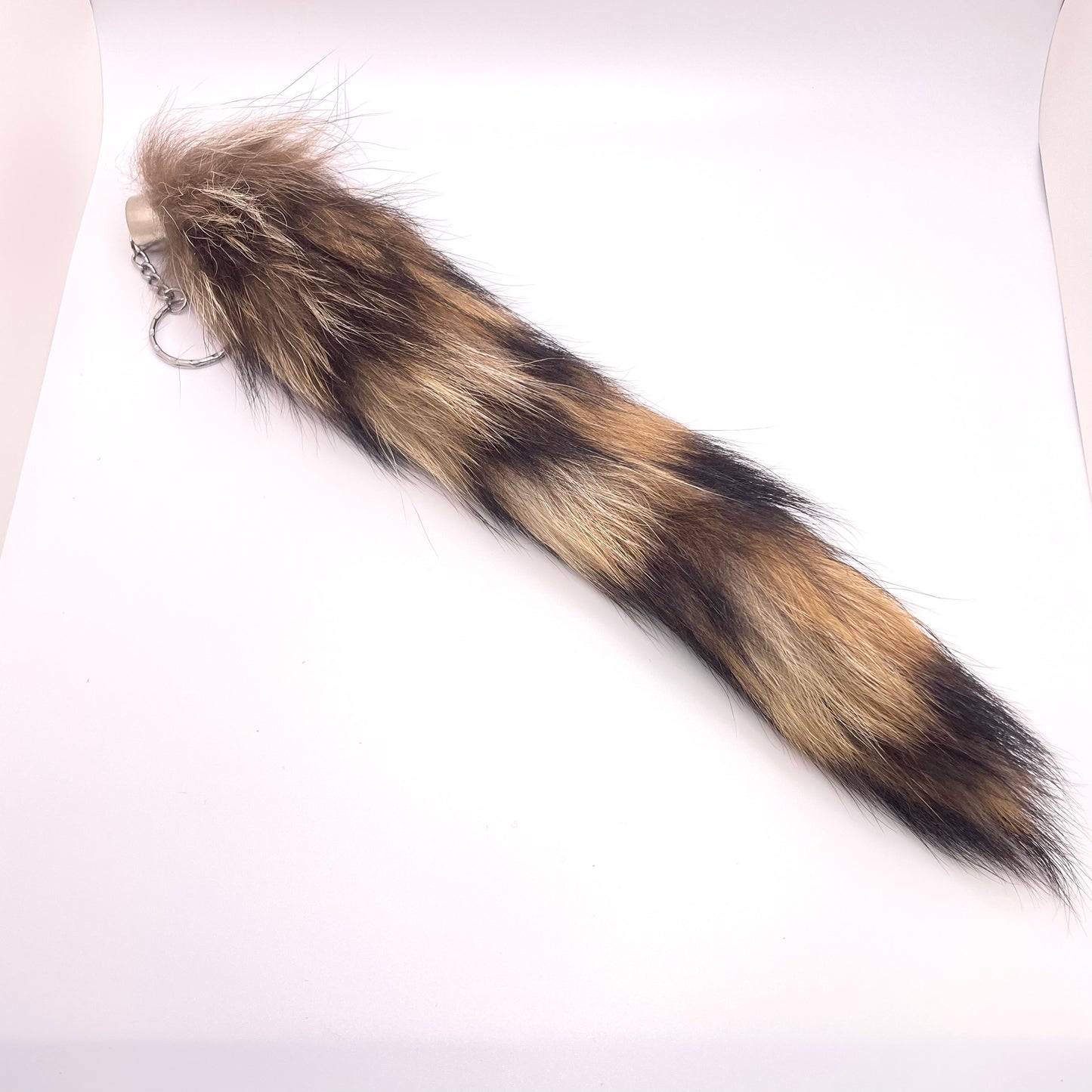 Raccoon Tail On Chain