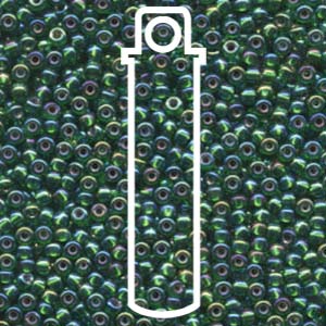 8/0 S/L GREEN MIYUKI APPRX 22GM TUBE