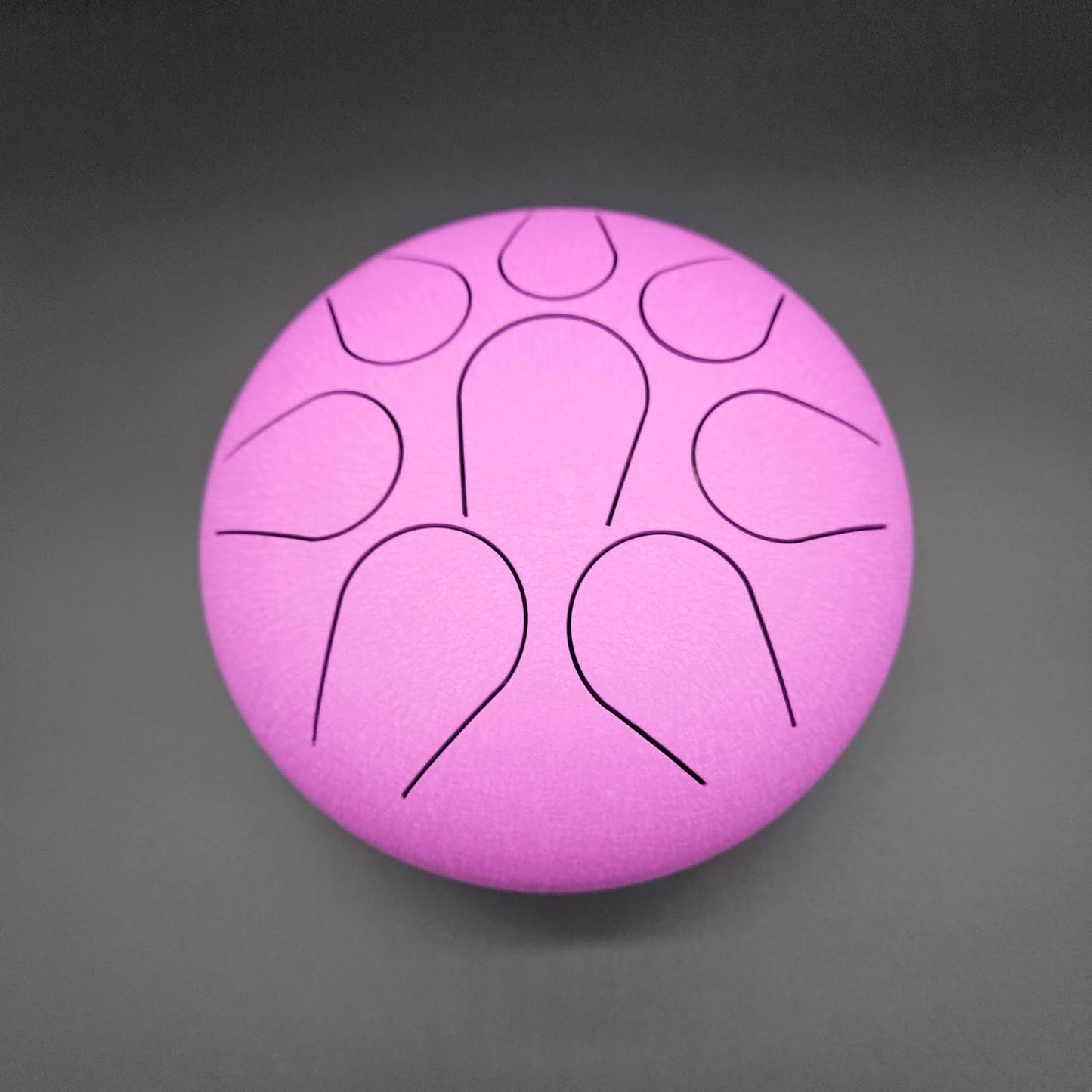 8 inch Purple Tongue Drum.