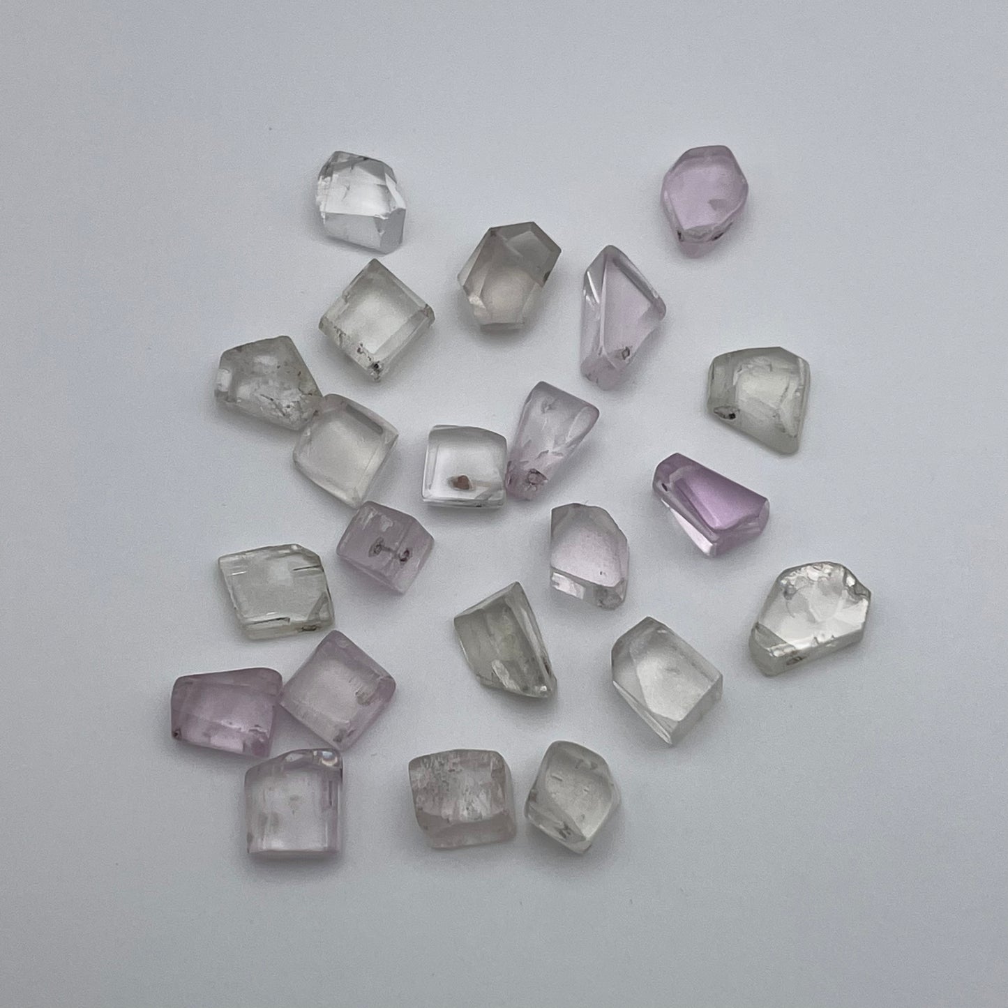 8mm Kunzite Chunk Top Drilled Single Bead.