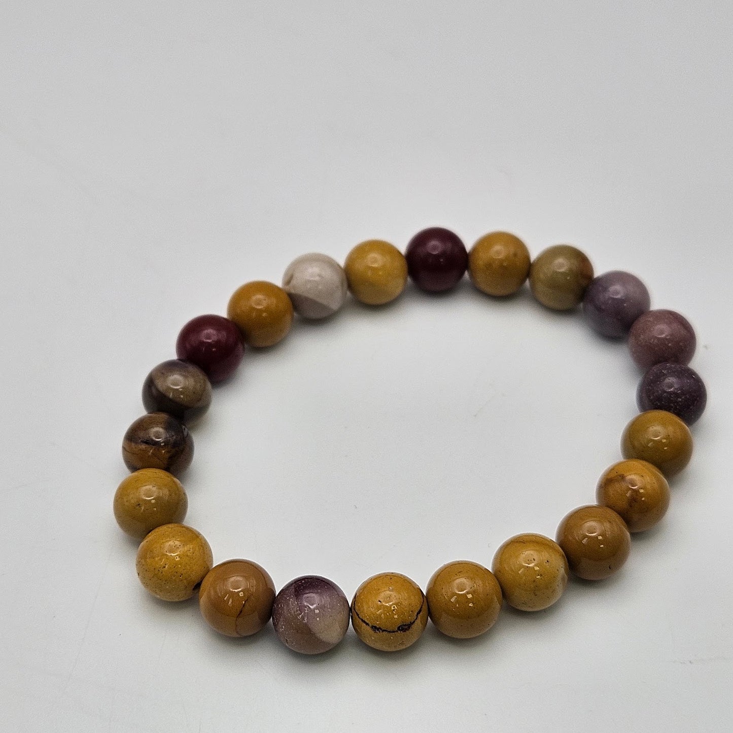 8mm Mookaite Stretch Bracelet.