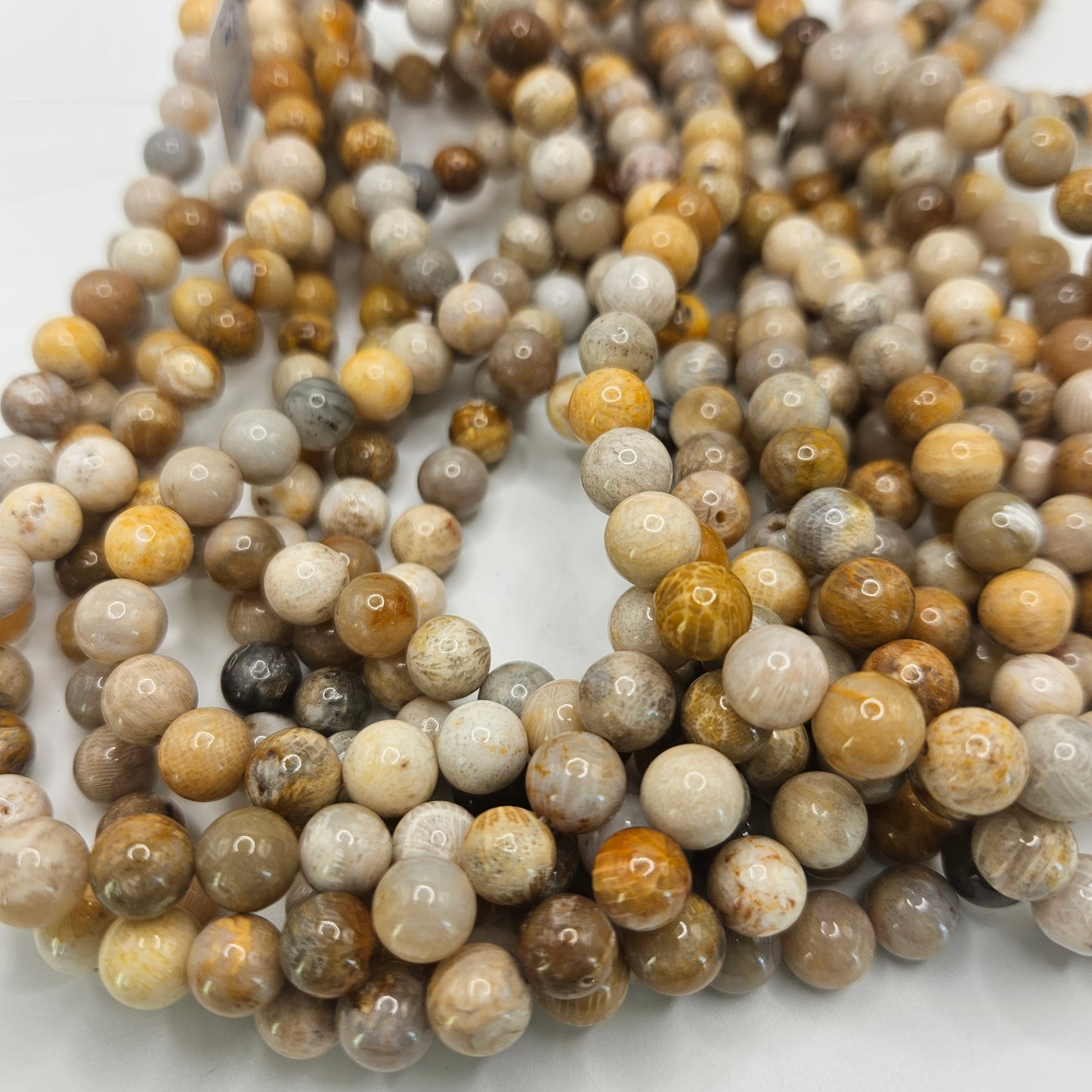 8mm Pentoskey Bead Strand.