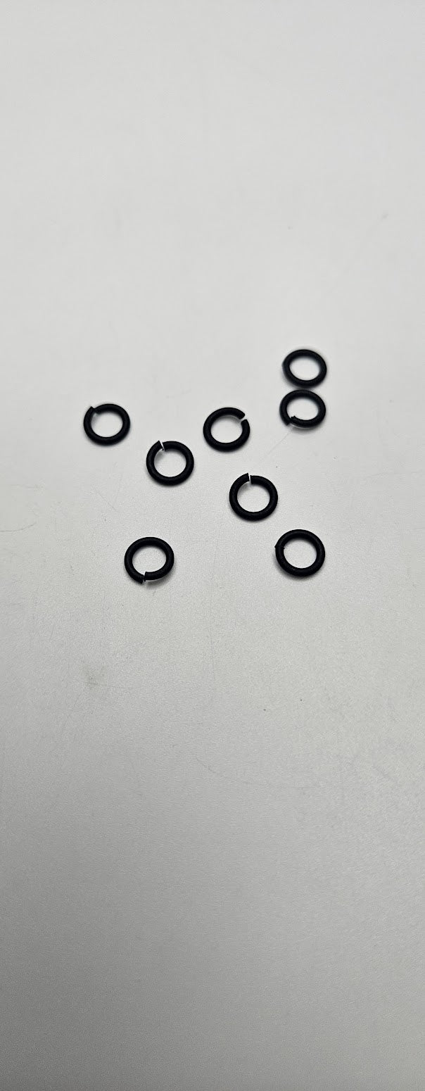 9mm Black Jump Ring.