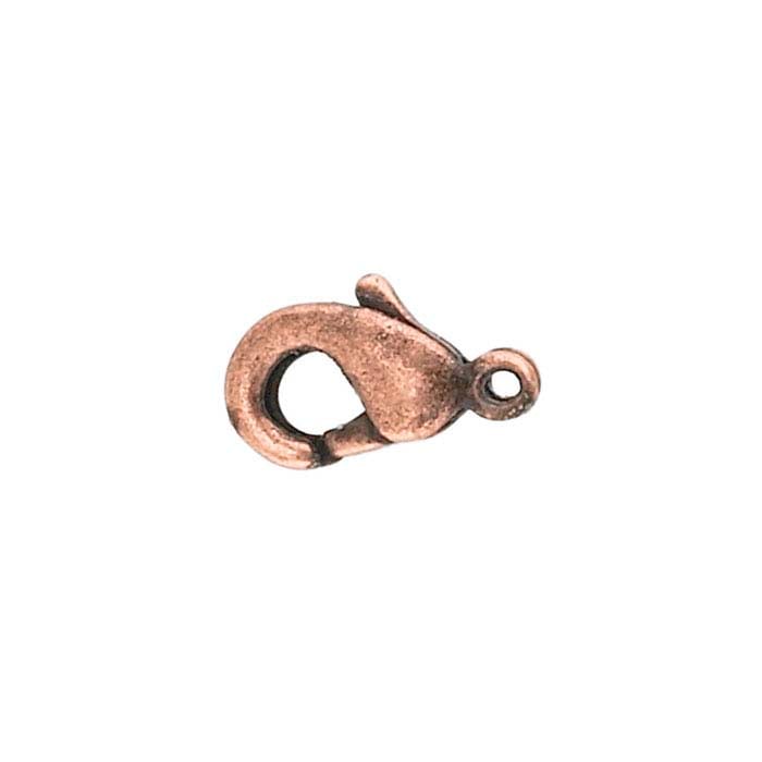9mm Copper Plated Brass Lobster Clasp.