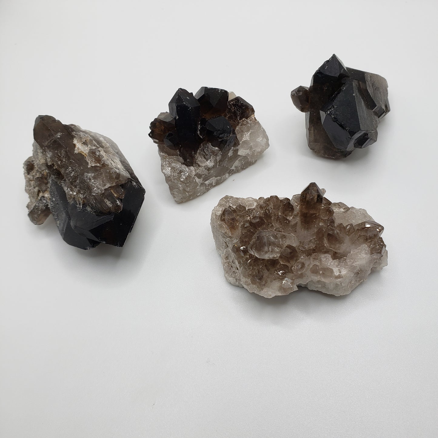 A Quality Smokey Quartz Cluster Small.