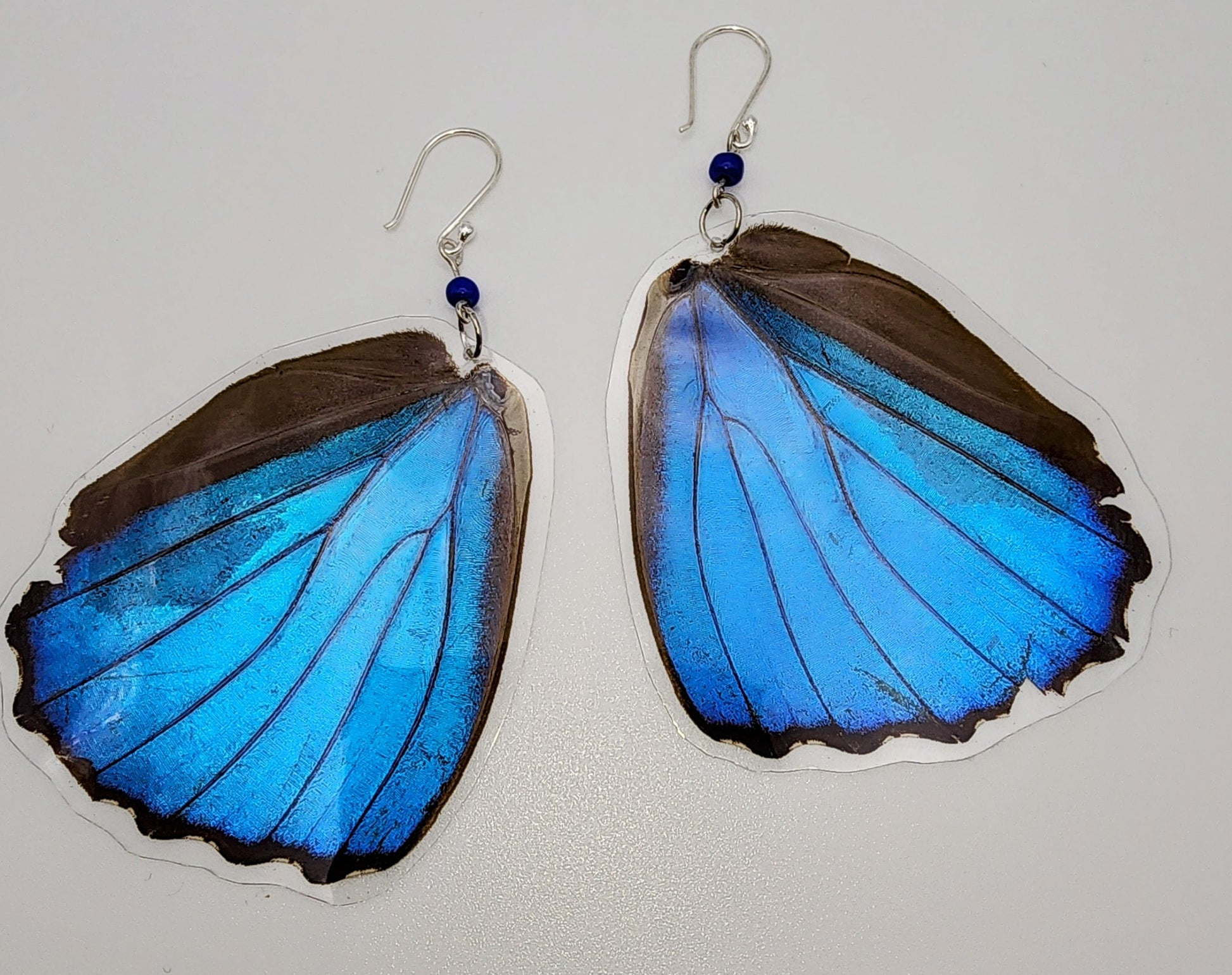 Acrylic Butterfly Earring Large.