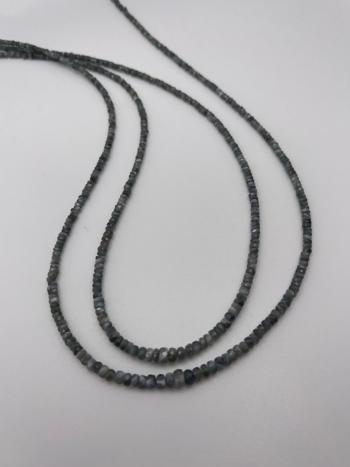 Alexandrite Faceted Graduated Bead Strand.