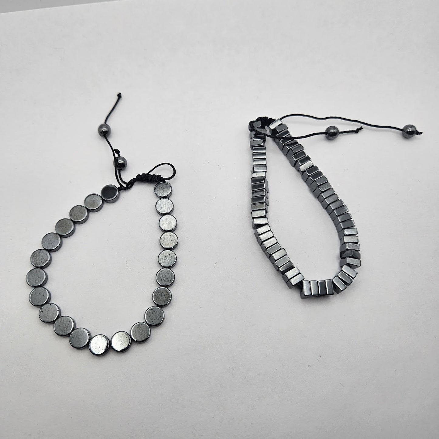 Assorted Hematite Adjustable Bracelet.