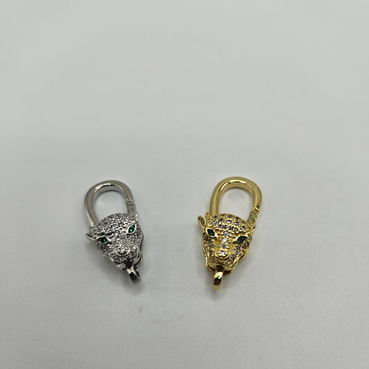 Assorted Lion Pave Clasp.