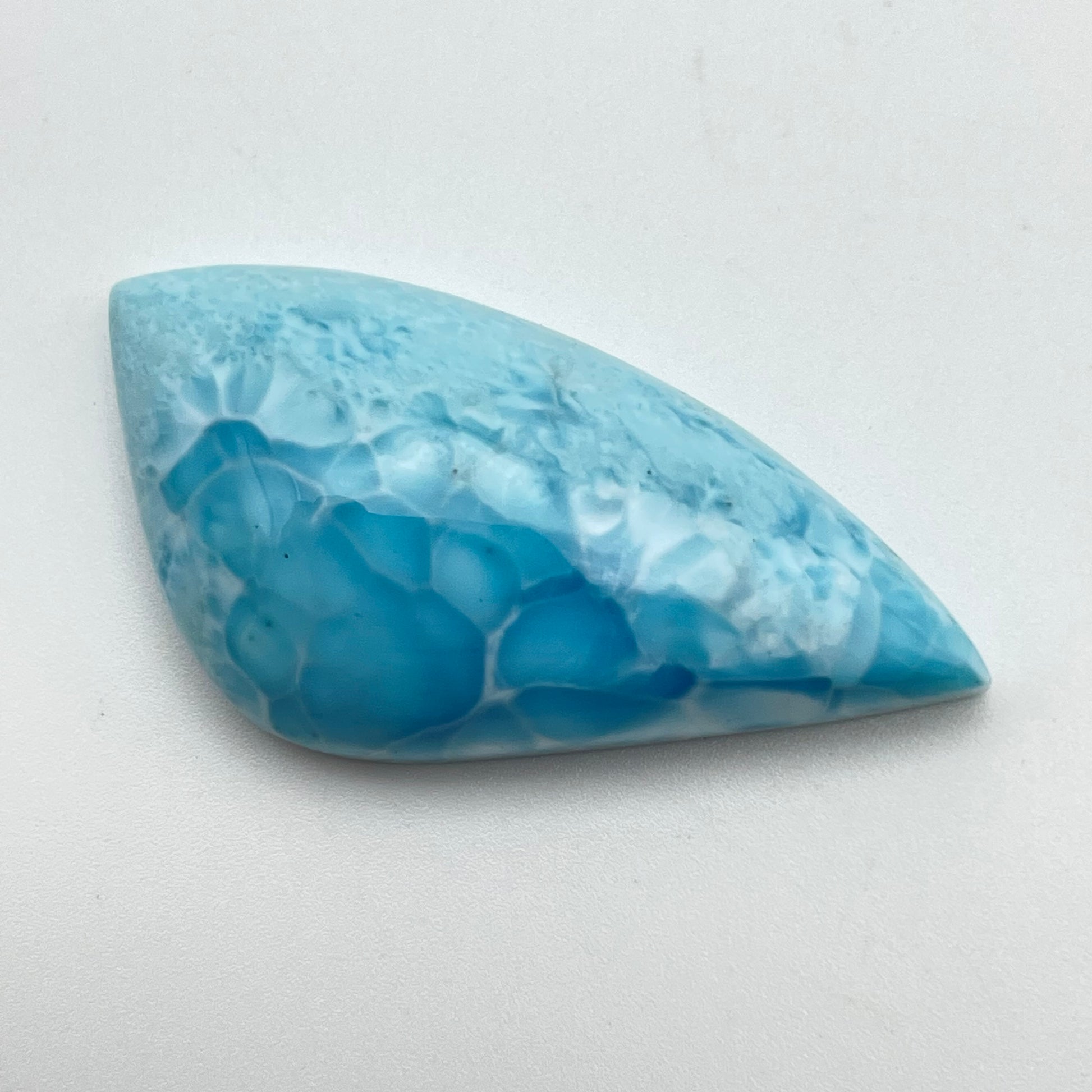 Larimar Free Form Cabochon 36x17mm