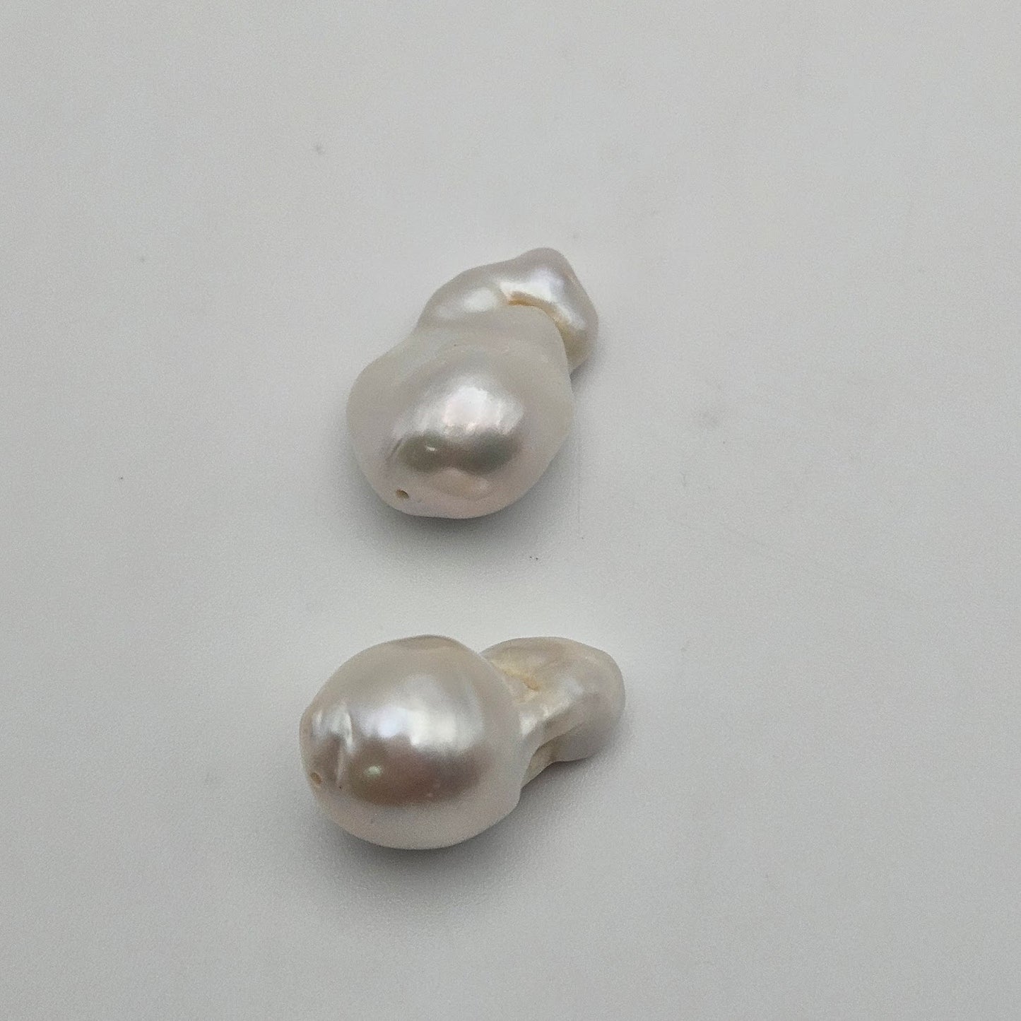 Baroque White Pearl Single Bead.