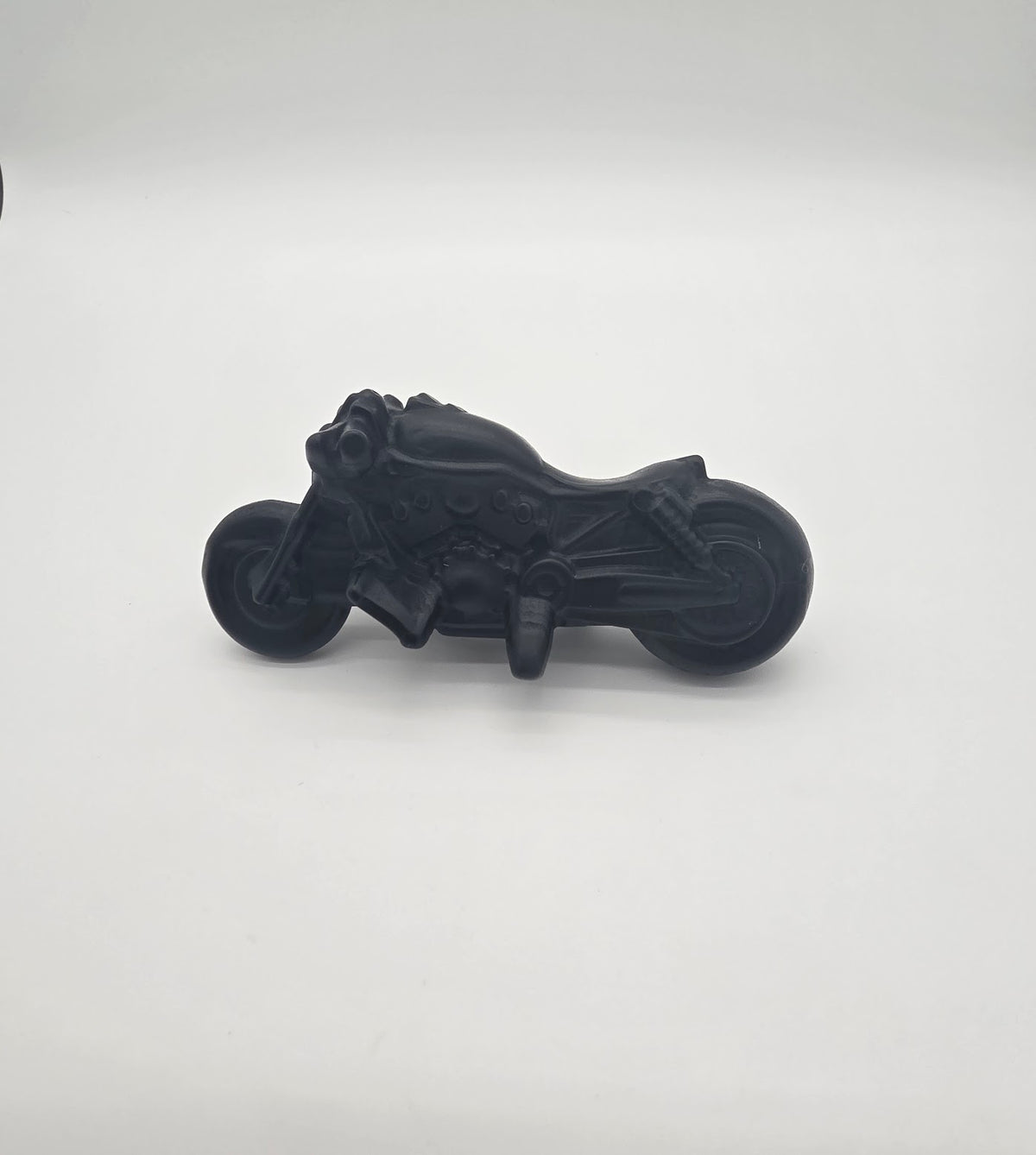 Black Onyx Carved Motorcycle.