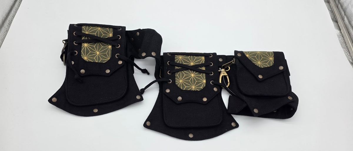 Black Star 3 Bag Waist Pack.
