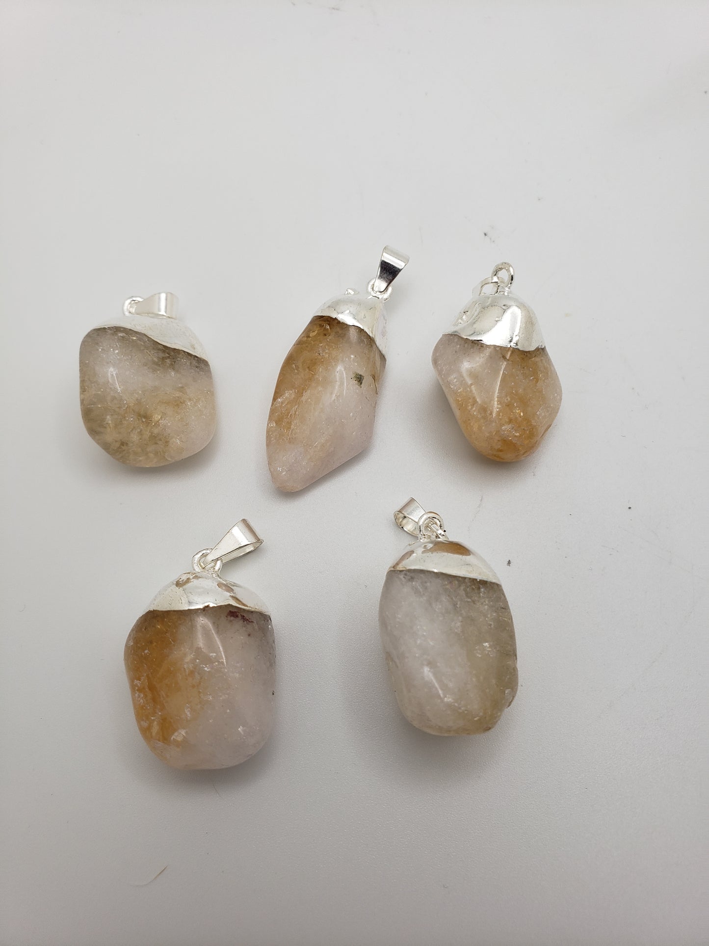 Citrine Gemstone Pendant.