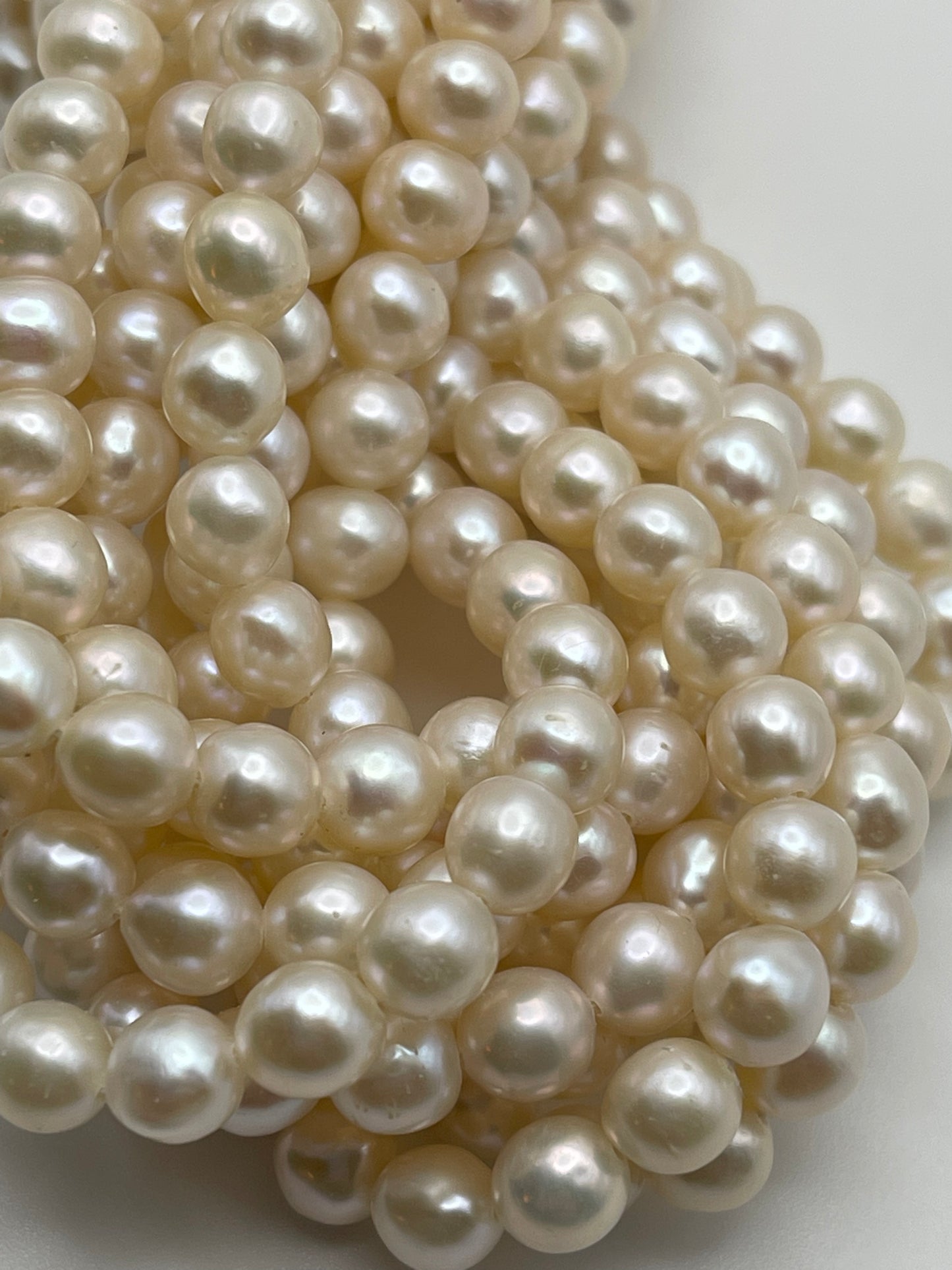 6-7mm white potato pearl