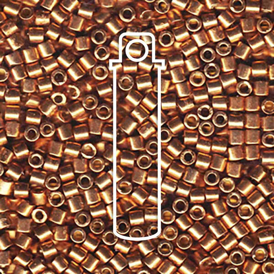 DELICA BD BRIGHT COPPER PLATED DB040-TB.