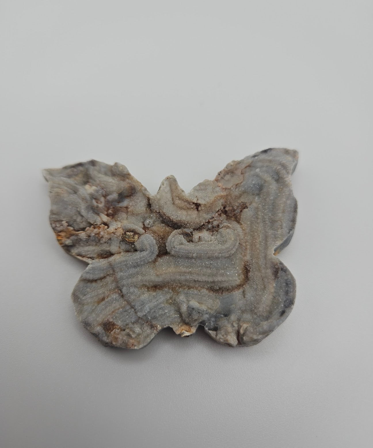 Druzy Agate Butterfly.
