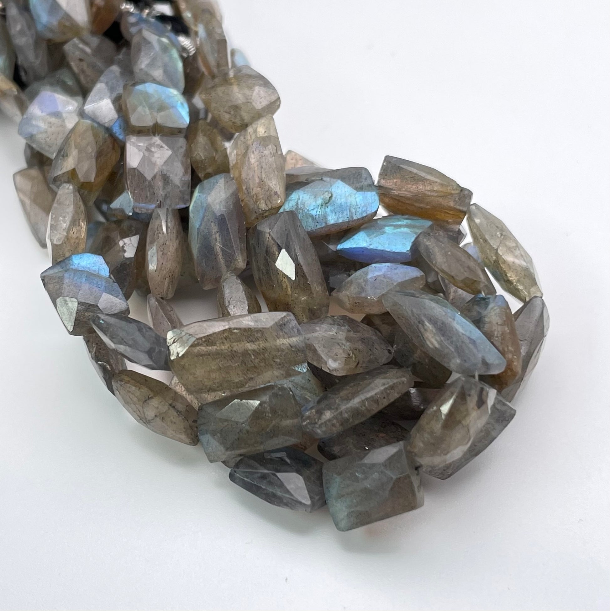 10mm Labradorite Rectangle Faceted