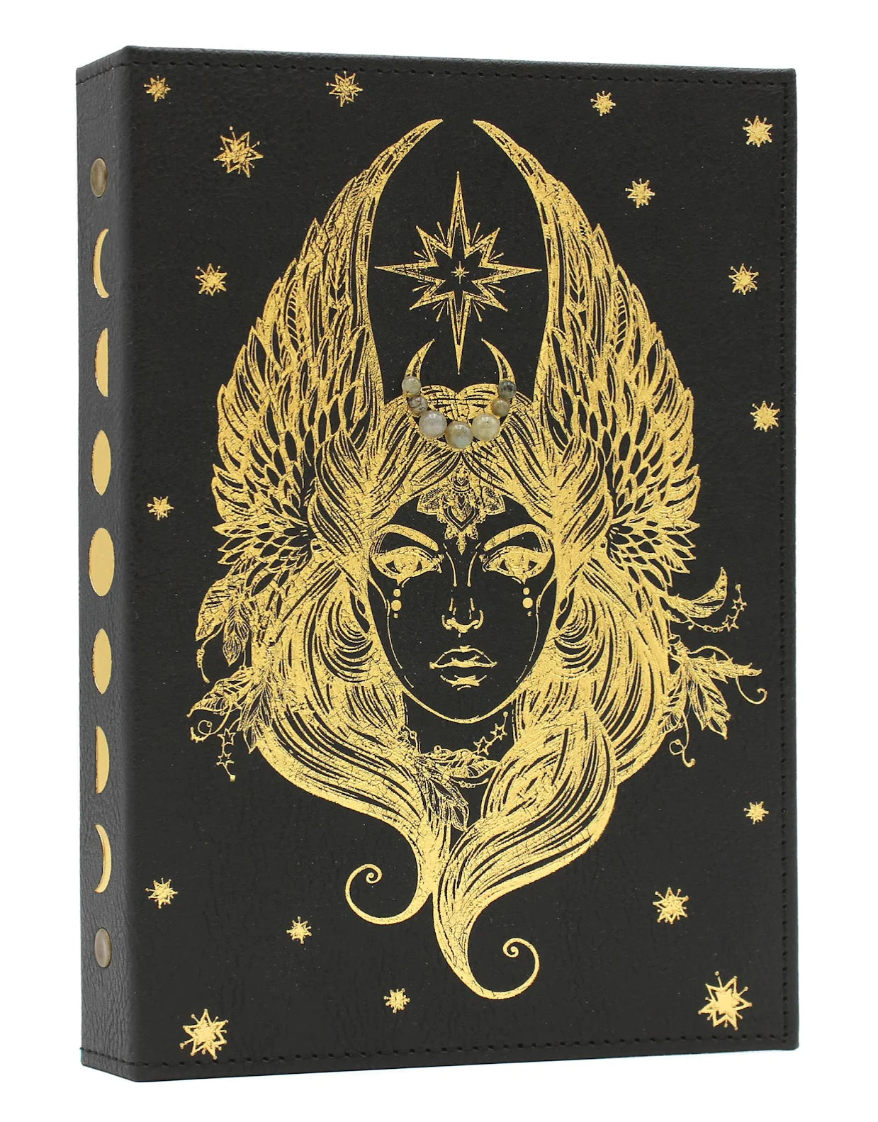 Elements Goddess Journal Black And Gold.