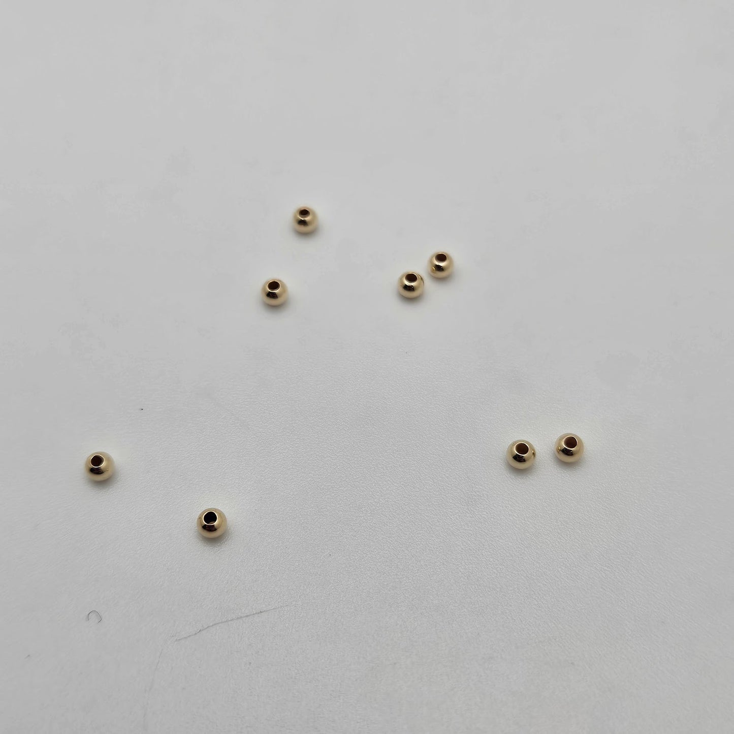 Gold Filled Round Beads 2mm Single.