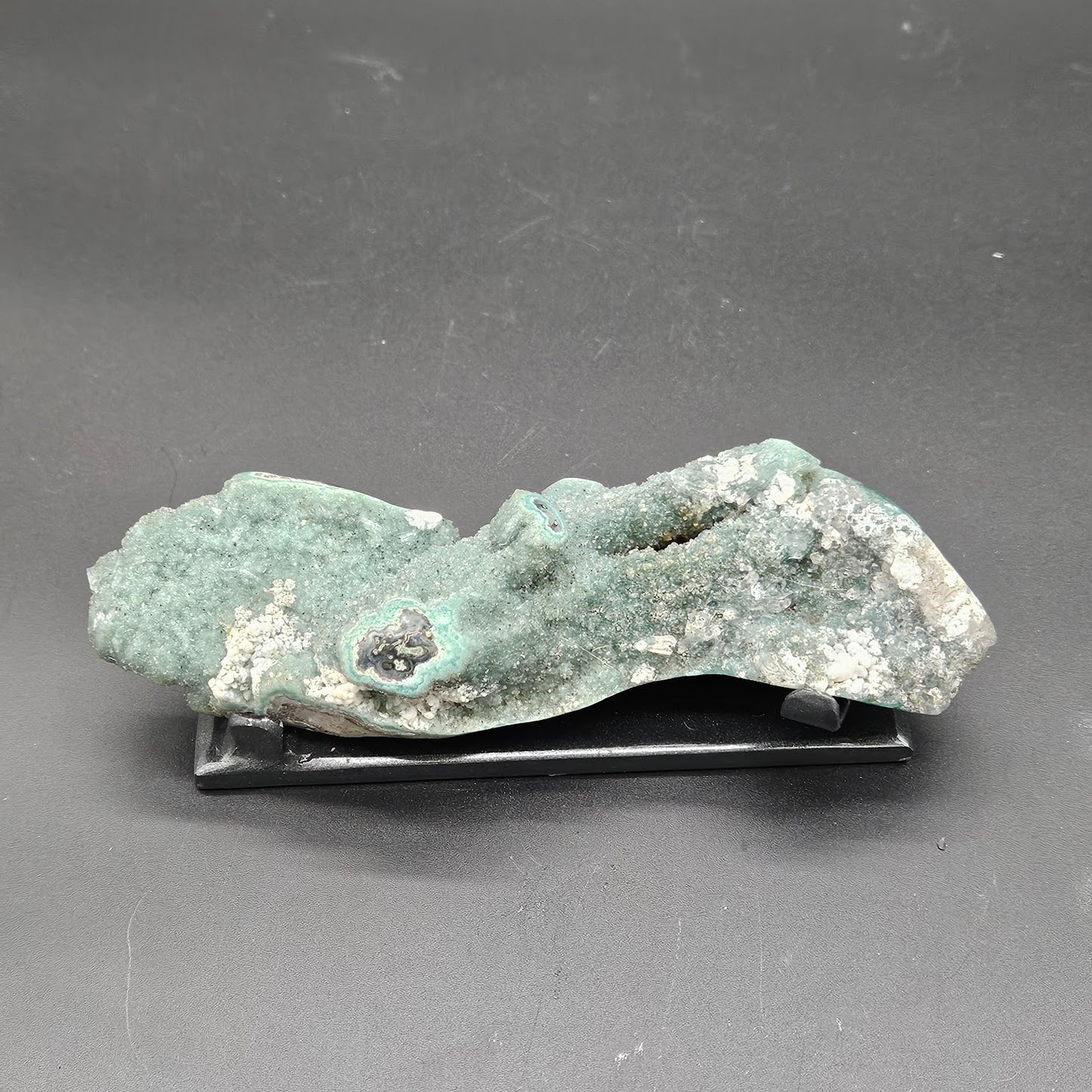Green Sugar Rainbow Amethyst Specimen Rare 2.28lb.