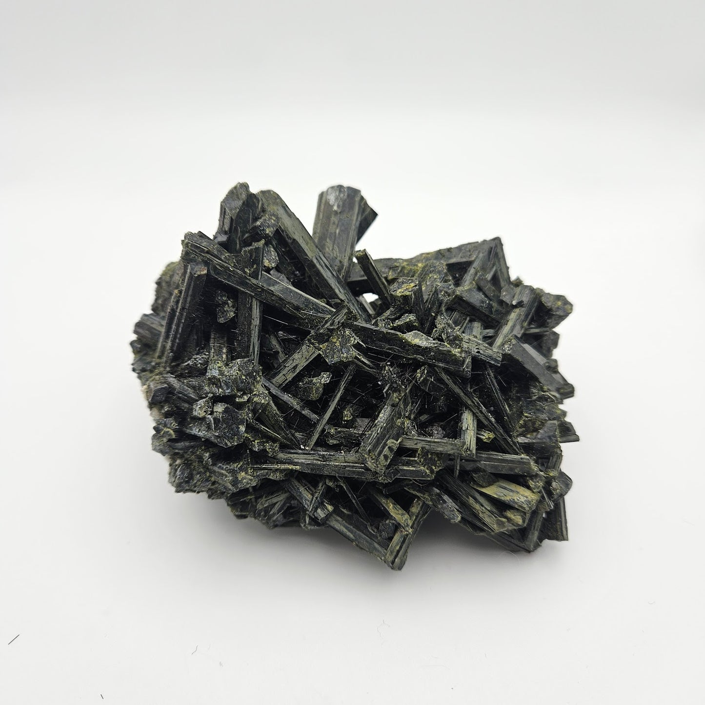 Green Tormaline Cluster Specimen Rare.