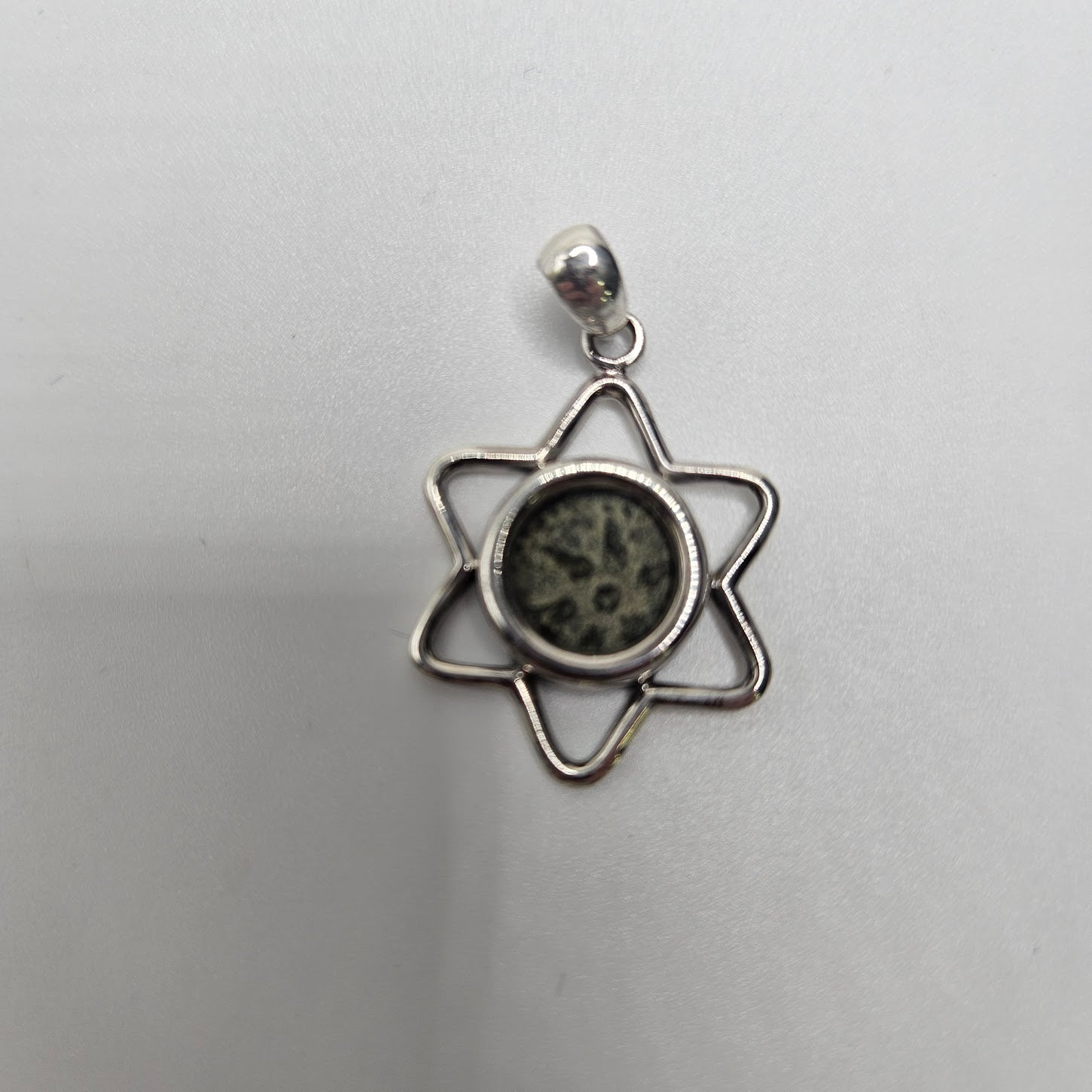 Herodian Ancient Coin Flower Pendant.