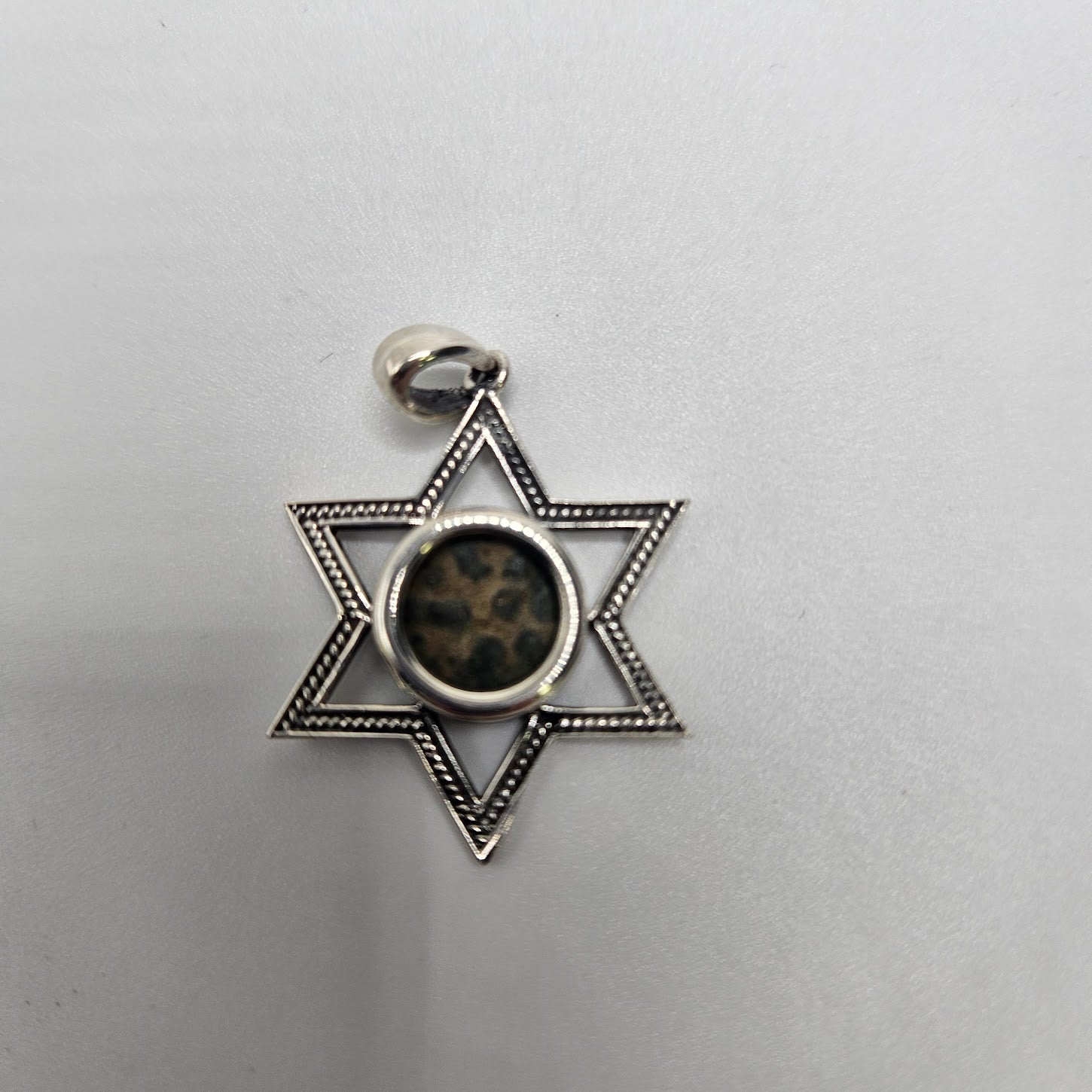 Herodian Ancient Coin Star Pendant.