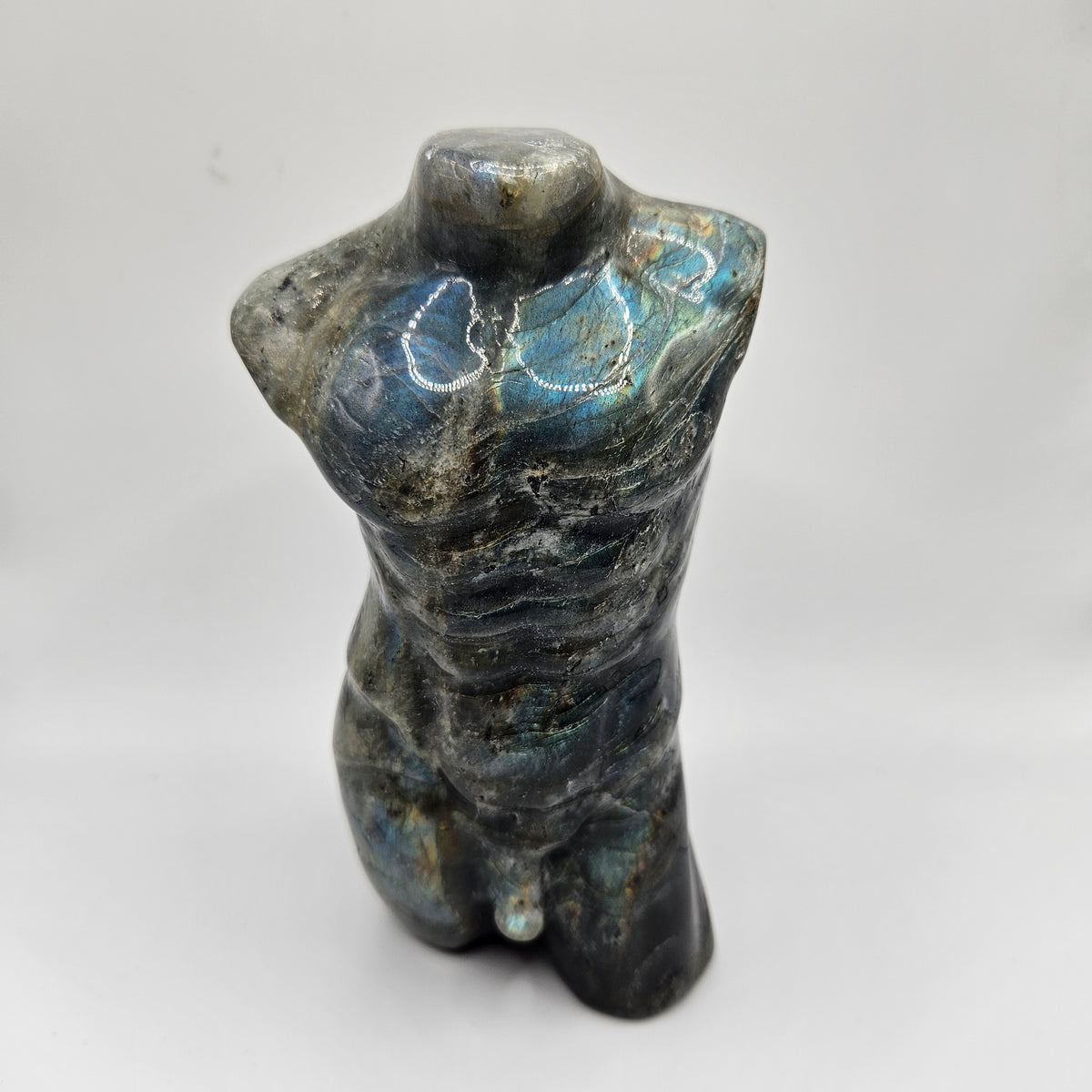 Labradorite Male Body Gemstone 8 inch.