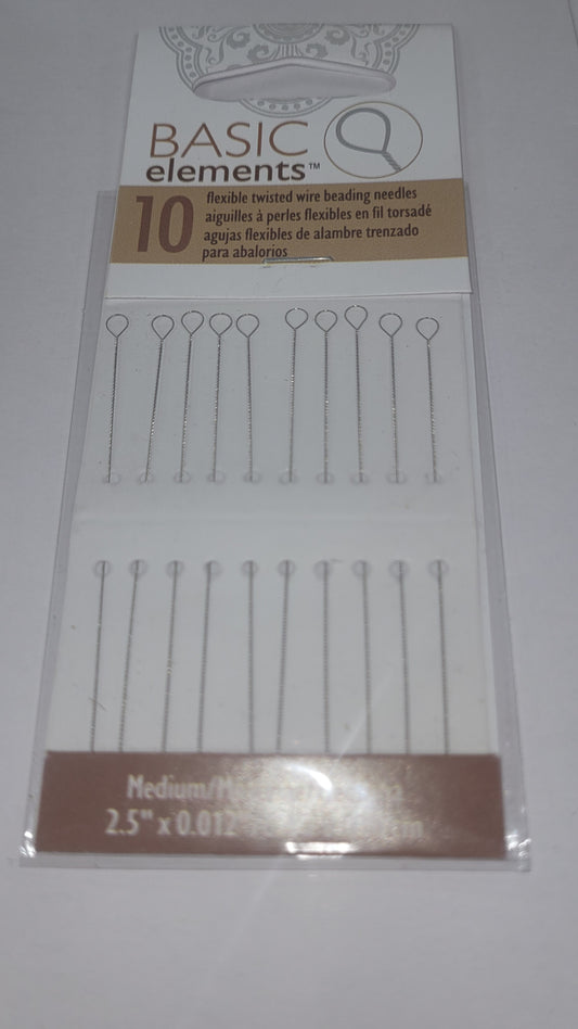 NEEDLE TWISTED WIRE MED .30MM-10 PACK.