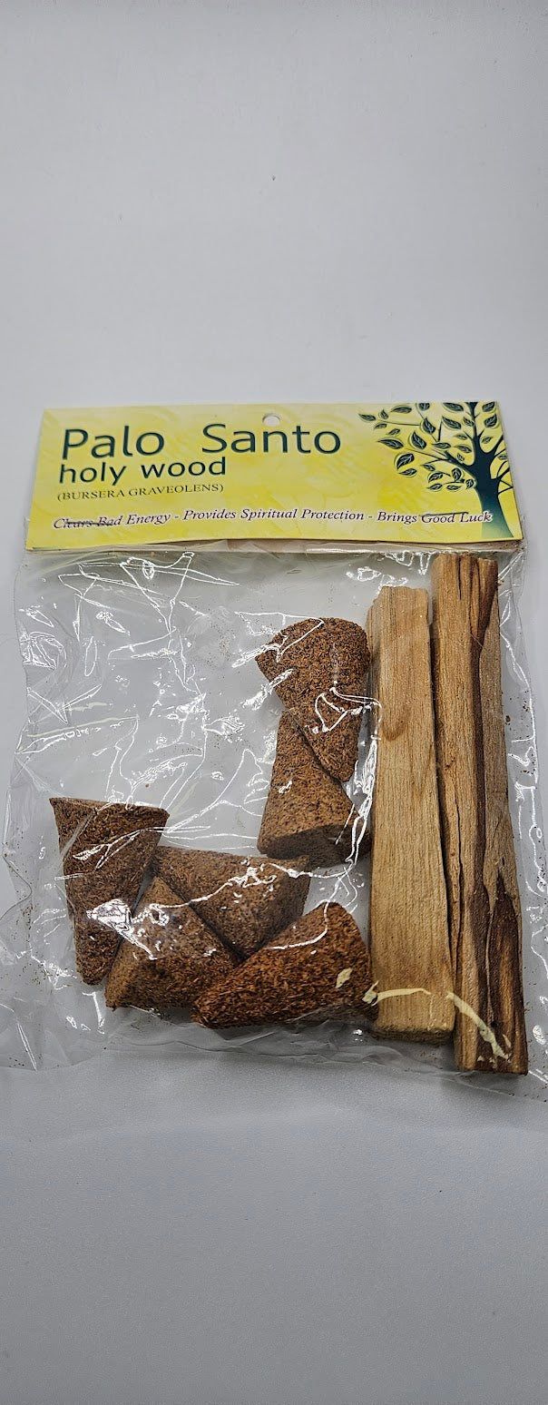 Palo Santo with Cones.