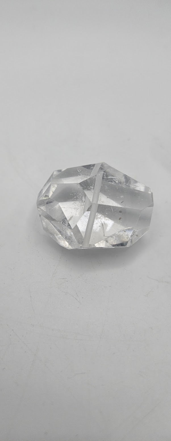 Premium Hand Cut Quartz Extra Large Center Drilled.